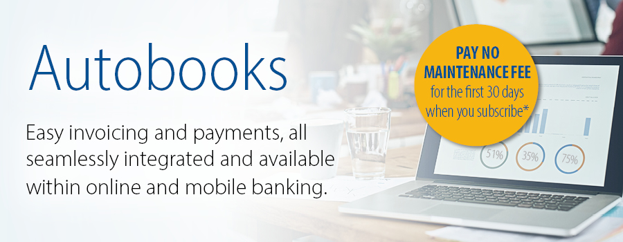 Autobooks for business invoicing.