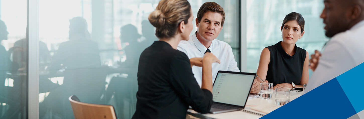 rt investment team having a meeting