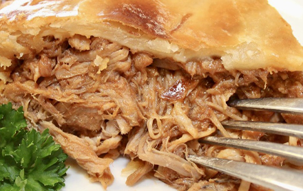 Chicken pie made by Centerville Pie Co.